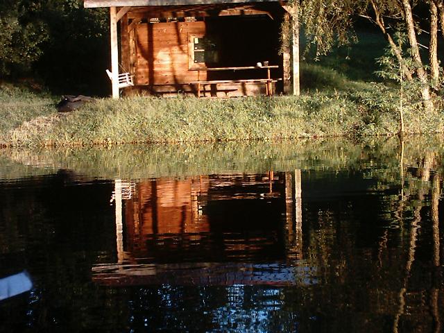 Inside of Lake Shelter (from lake)