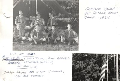 Summer Camp 1954
