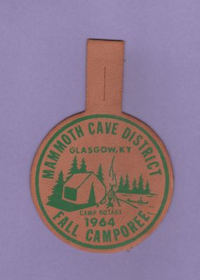 1964 Fall Camporee
Mammoth Cave District fall Camporee held at Rotary 
