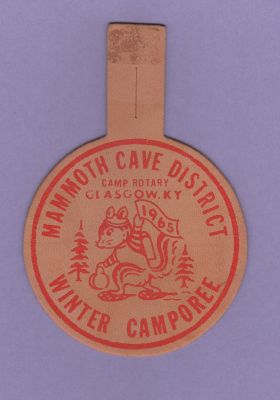 1965 Winter Camporee
Mammoth Cave District winter camporee held at Rotary
