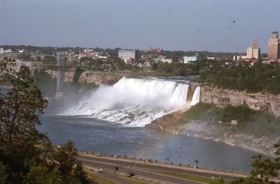 American Niagara Falls as seen from the Canadian side
